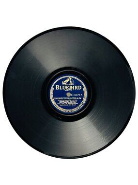 Shep Fields Goodnight My Beautiful 10 In Shellac 78 RPM Bluebird B-10379